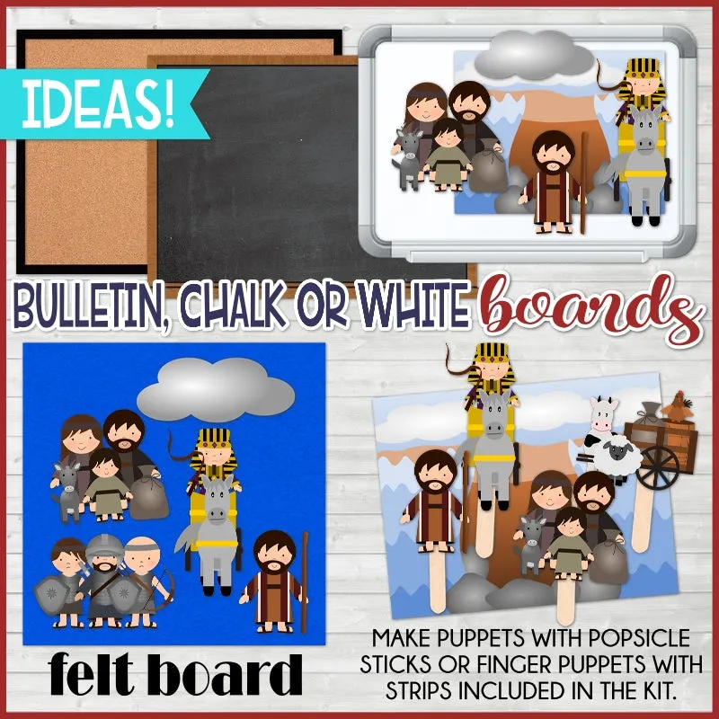 2022 CFM Story Board Kit 3 {Old Testament} PRINTABLE