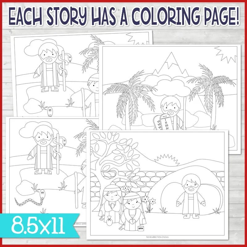 2022 CFM Story Board Kit 3 {Old Testament} PRINTABLE