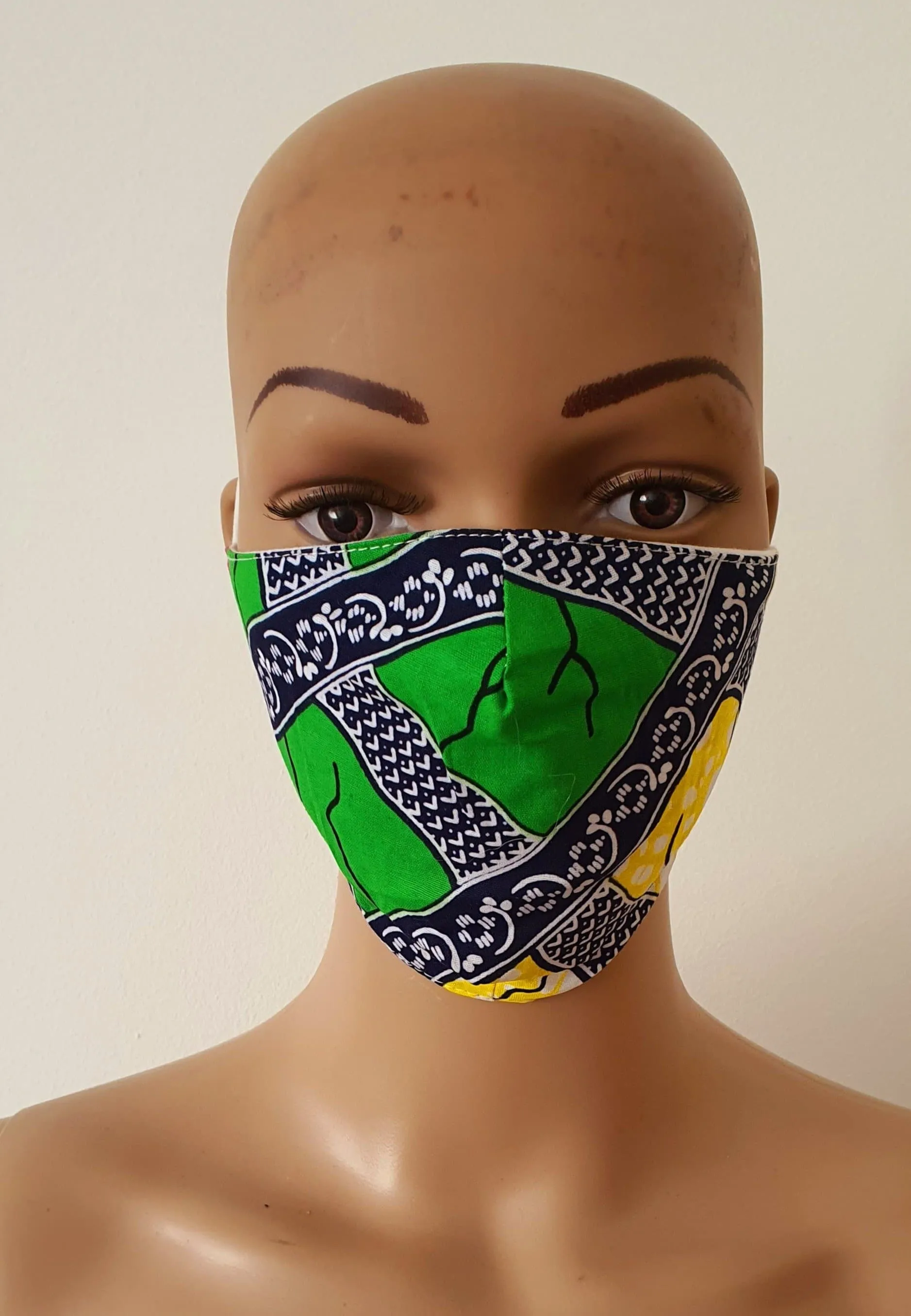 African Print Face Mask | Ankara Fabric Print Face Masks