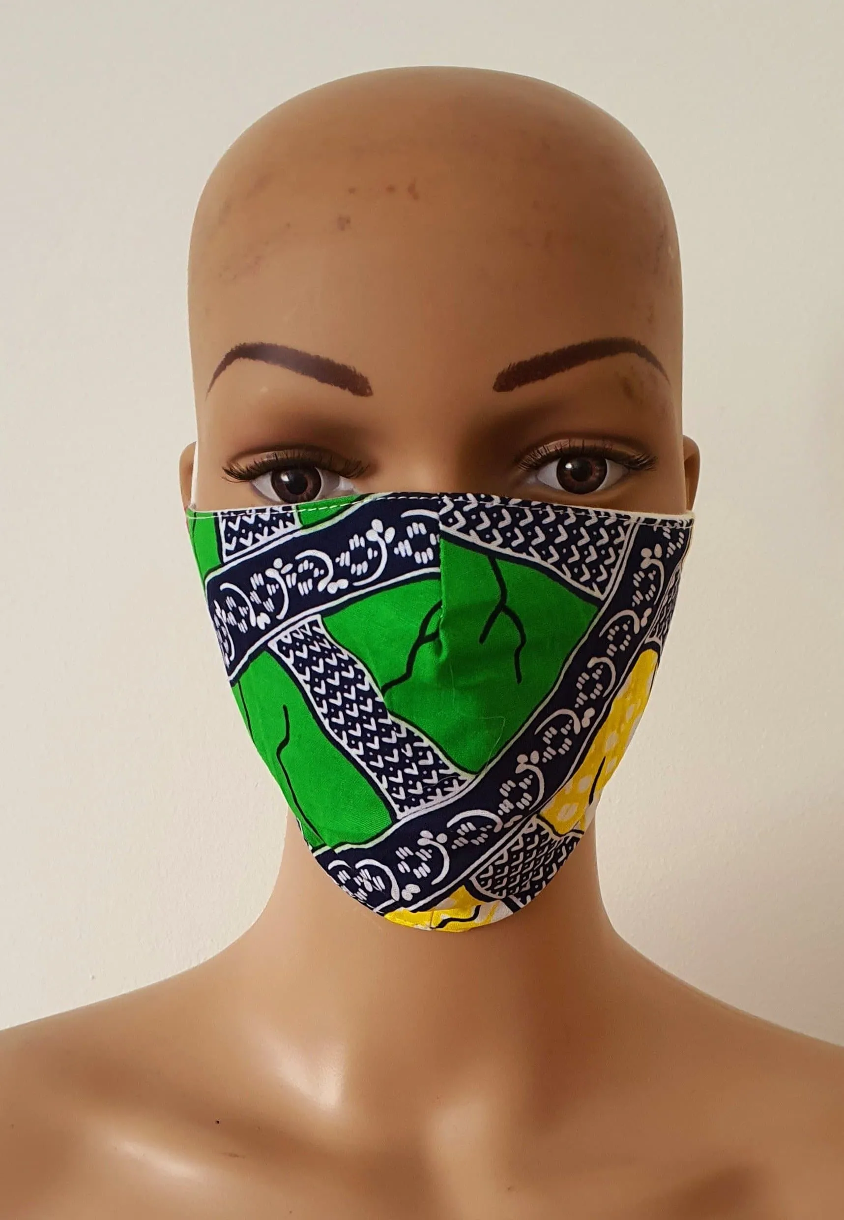 African Print Face Mask | Ankara Fabric Print Face Masks