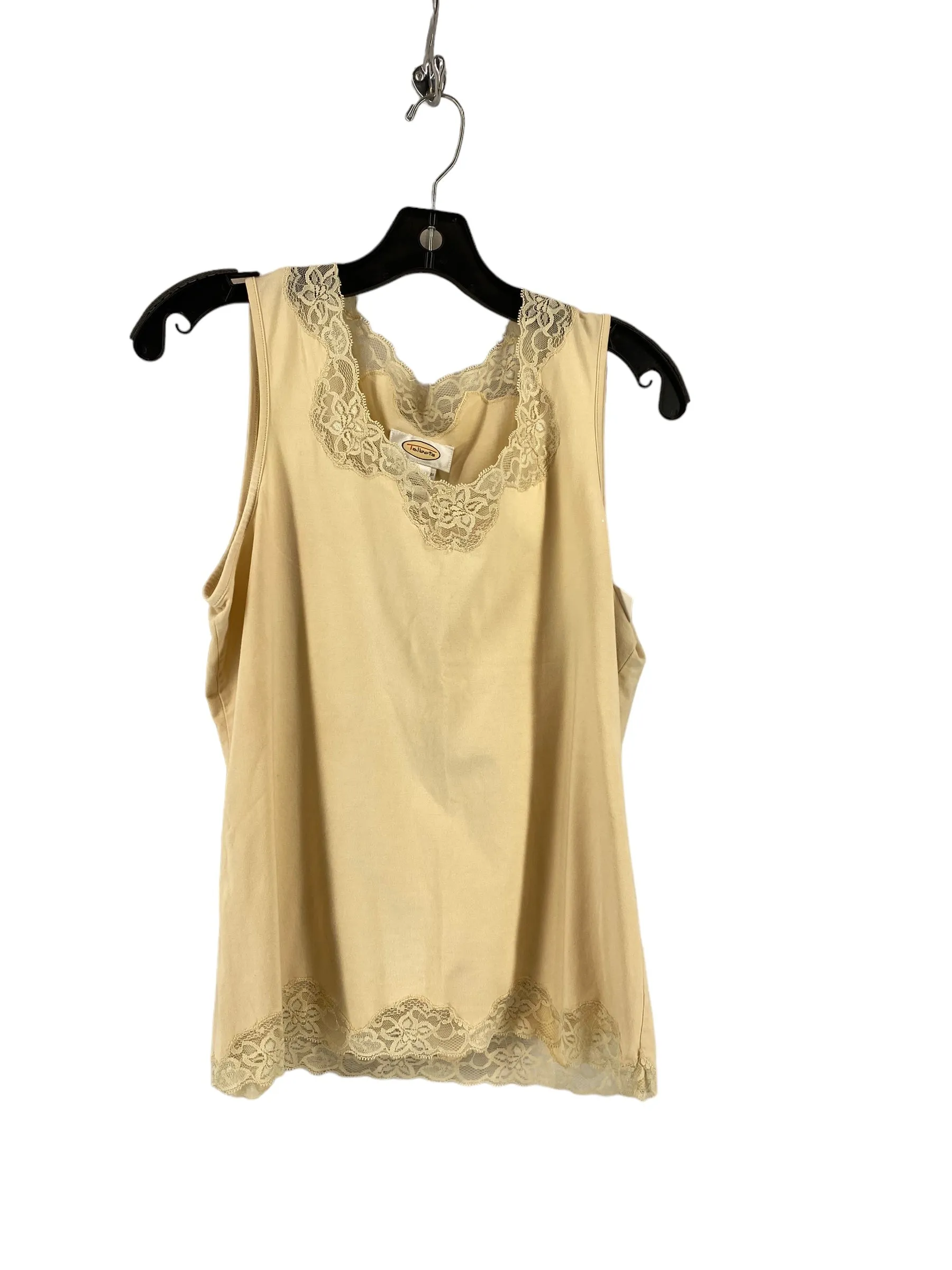 Beige Tank Top Talbots, Size M