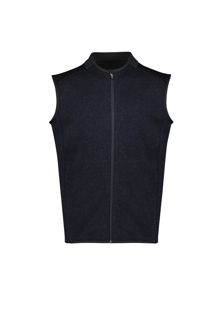 Biz Care Mens Nova Zip Front Vest (CO343MV)