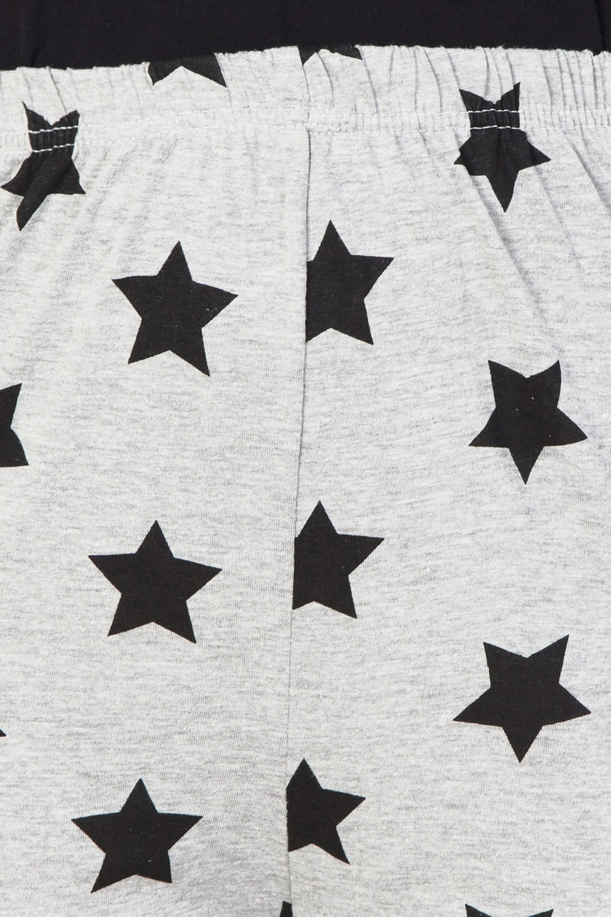 Black Star On Grey