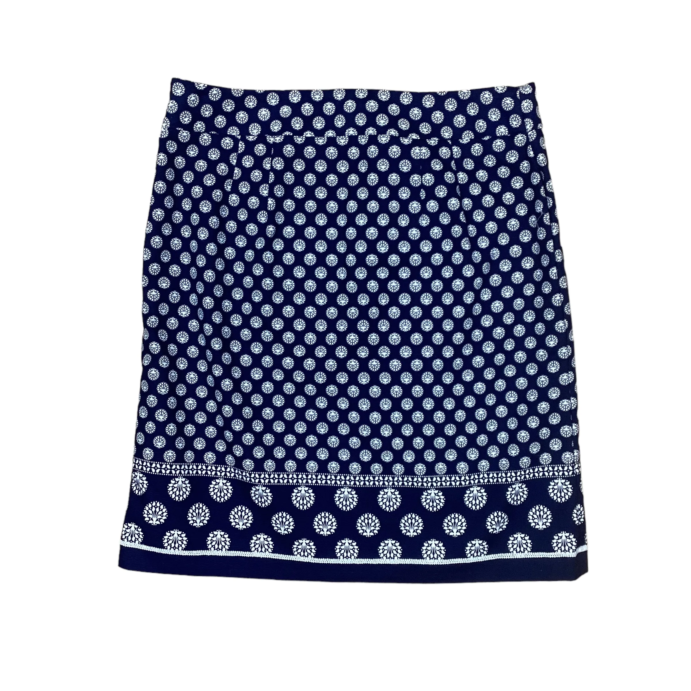 Blue & White Skirt Mini & Short Talbots, Size 4