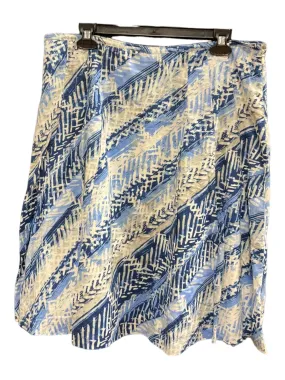 Blue Skirt Midi Talbots, Size 14