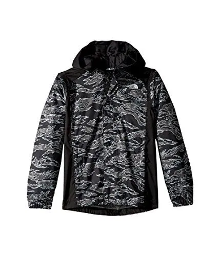 Boys' The North Face | Resolve Waterproof Reflect Jacket | Black Camo