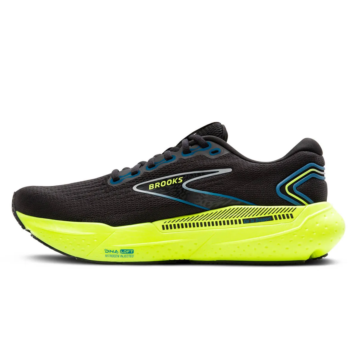 Brooks Glycerin GTS 21 Mens | Black/blue/nightlife