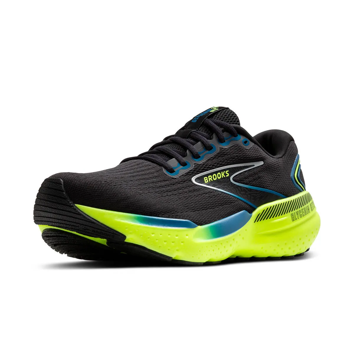 Brooks Glycerin GTS 21 Mens | Black/blue/nightlife