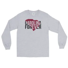 Carolina Forever - State - Long Sleeve Grey