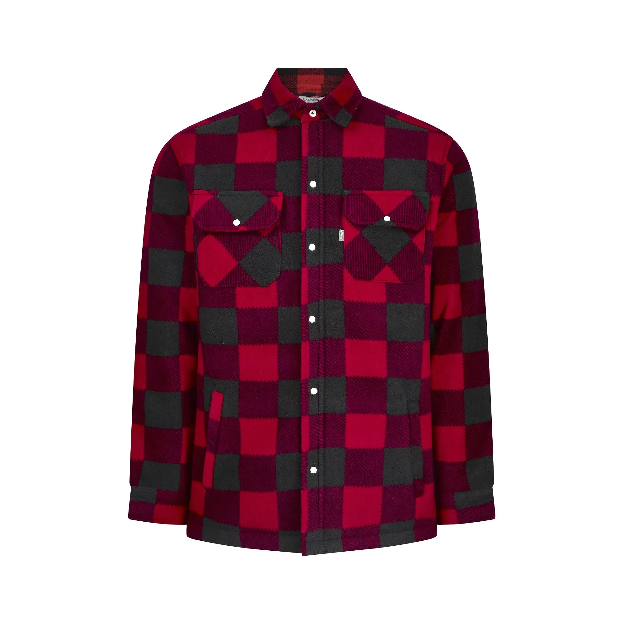 Champion Mens Kinross Padded Work Shirt -RED