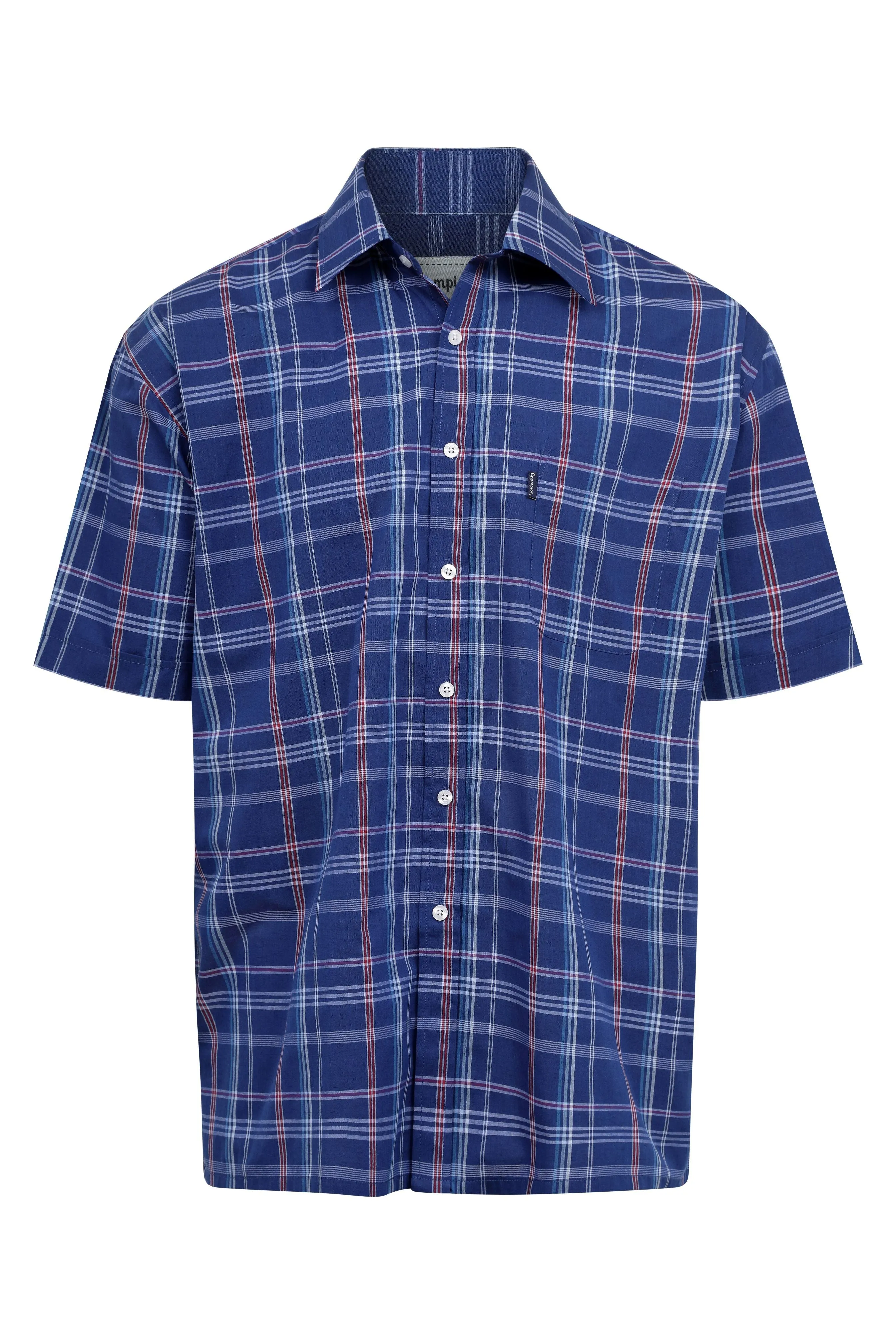 Champion Whitby Short Sleeve Shirt -BLUE