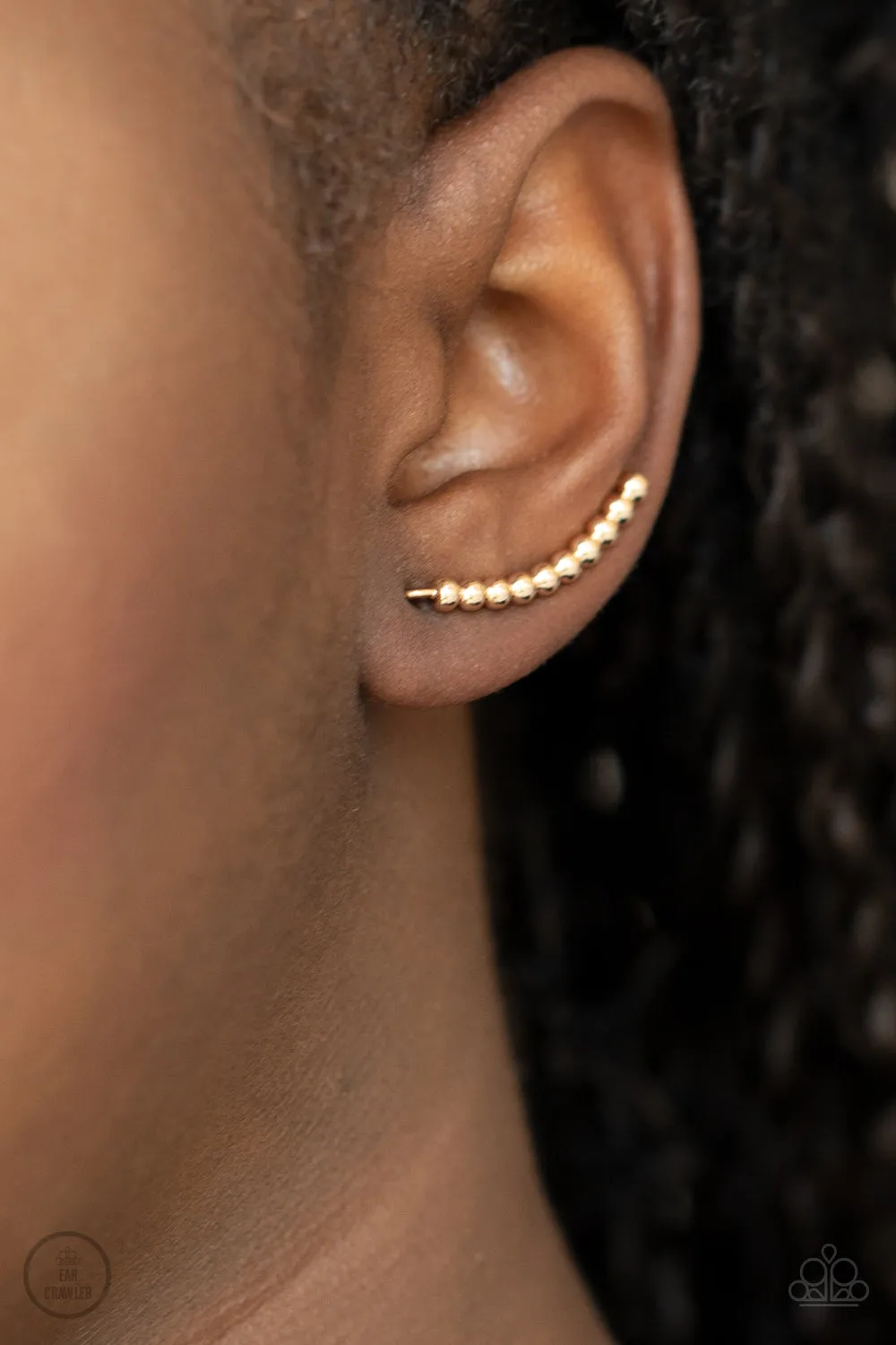 Climb On Gold-Earrings