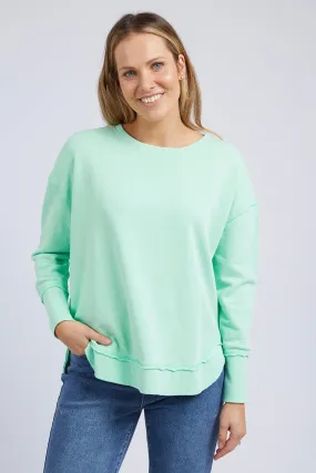 Delilah Fresh Mint Crew Sweatshirt