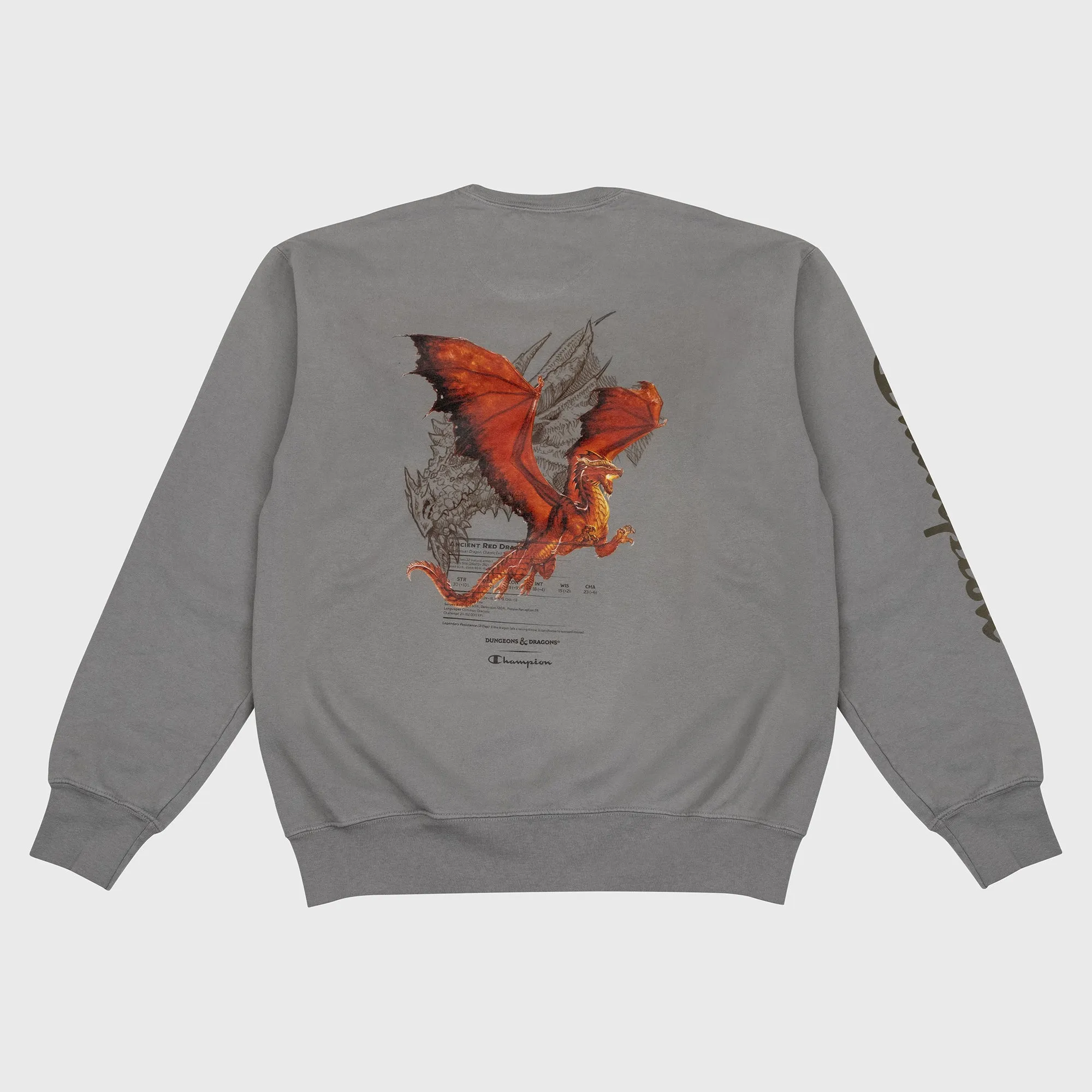 Dungeons & Dragons x Champion - Red Dragon Crewneck