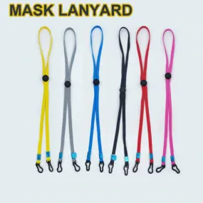 Face mask lanyard