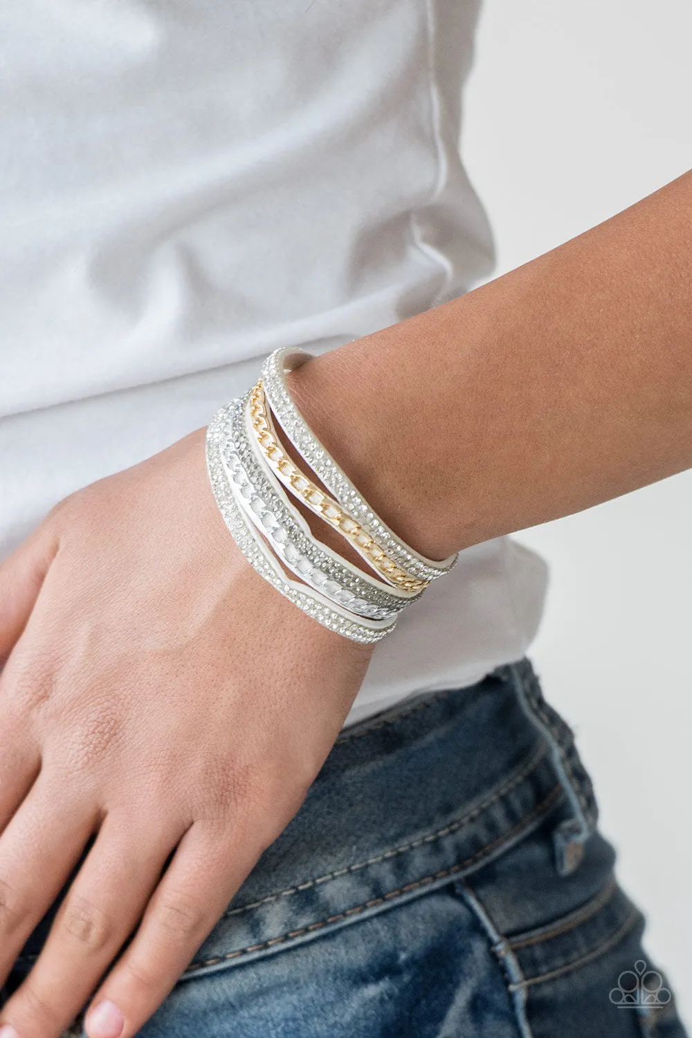 Fashion Fiend - White Bracelet