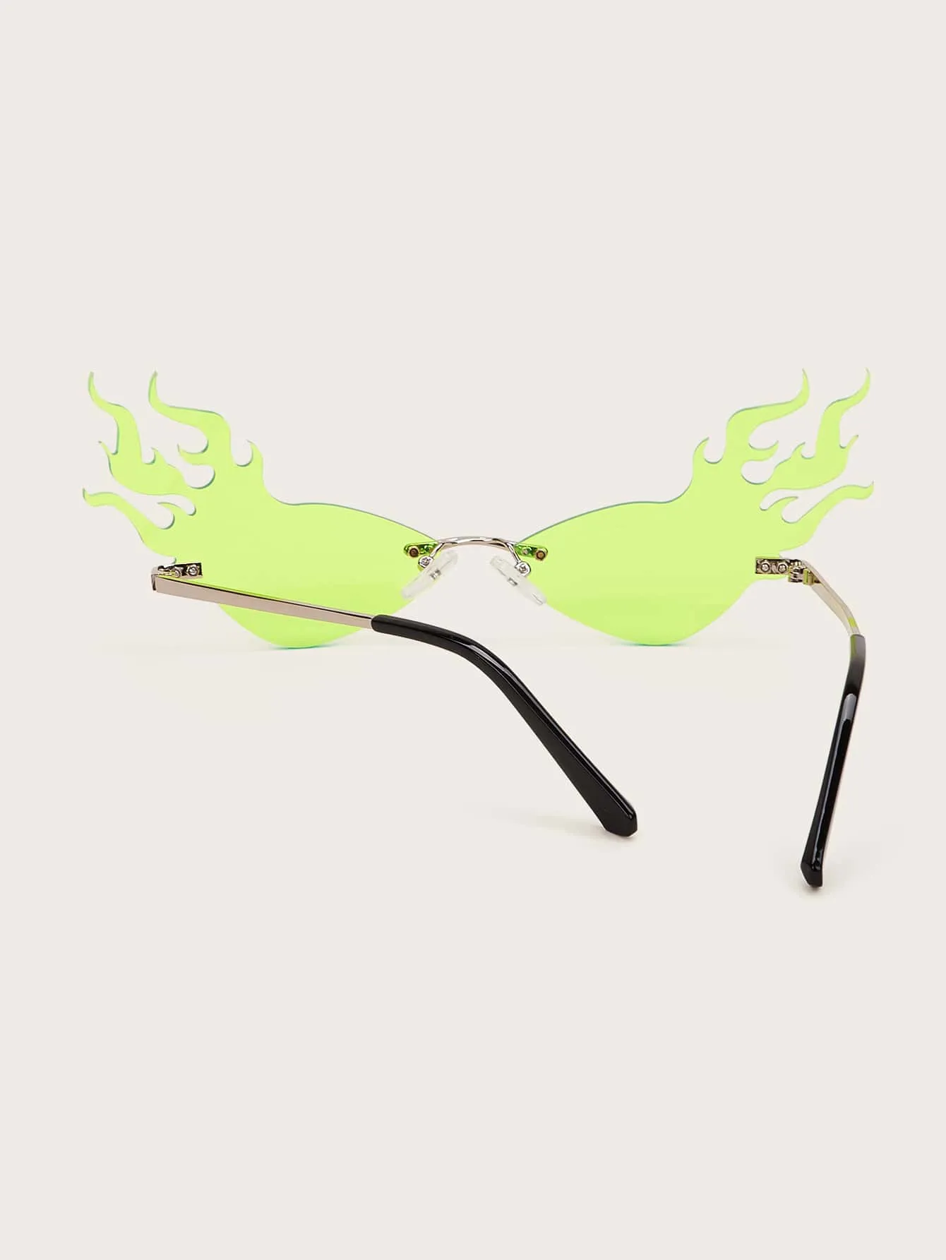 Fire Design Rimless Fashion Glasses