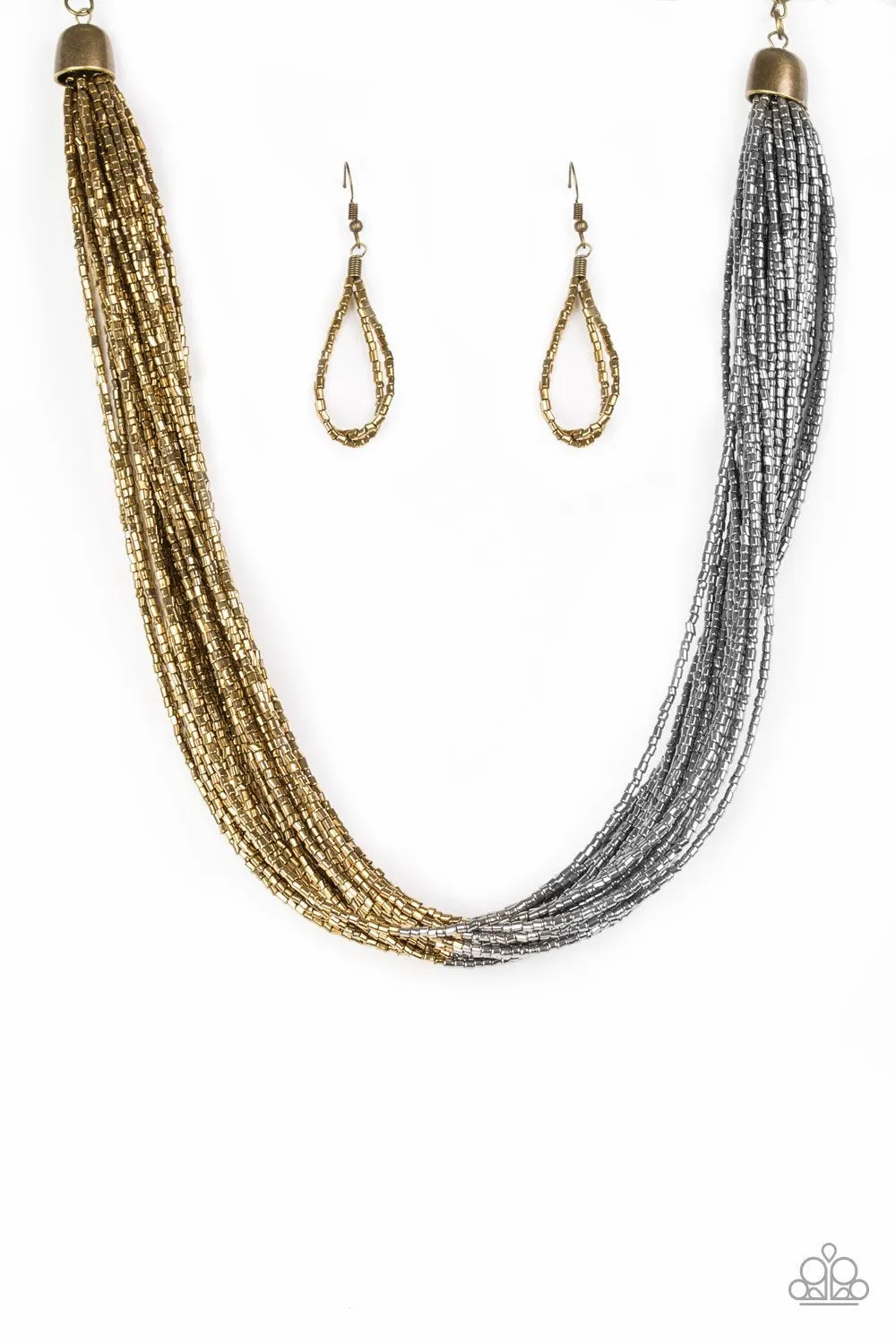 Flashy Fashion Brass-Necklace