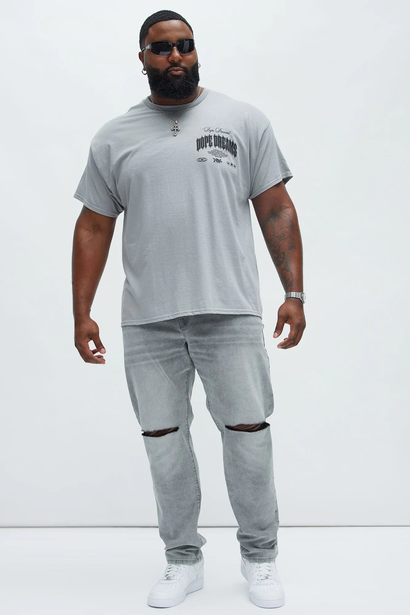 Forever Dope Short Sleeve Tee - Grey