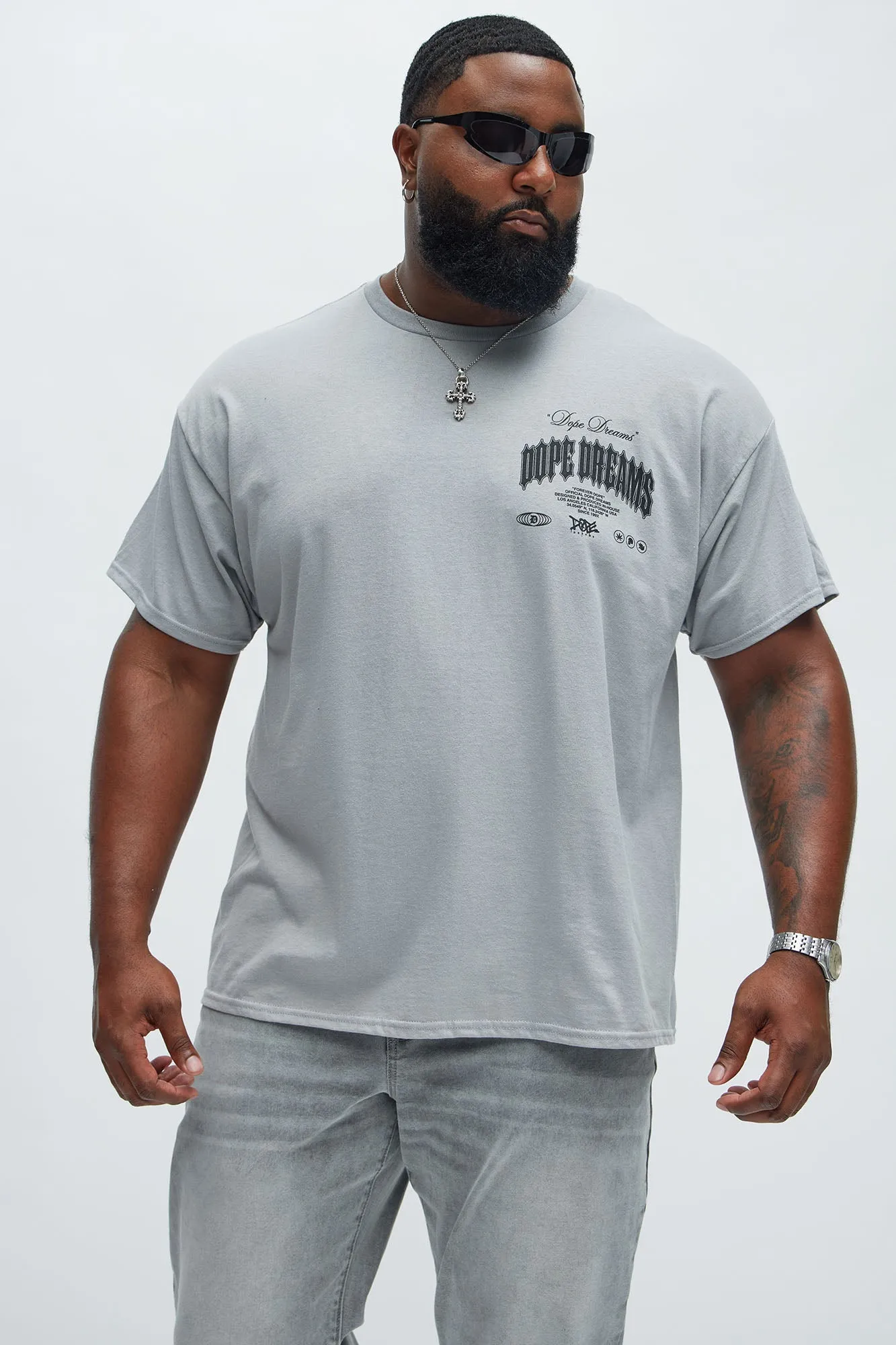 Forever Dope Short Sleeve Tee - Grey