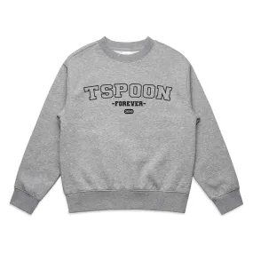 Forever logo - Crew neck - Heather Grey