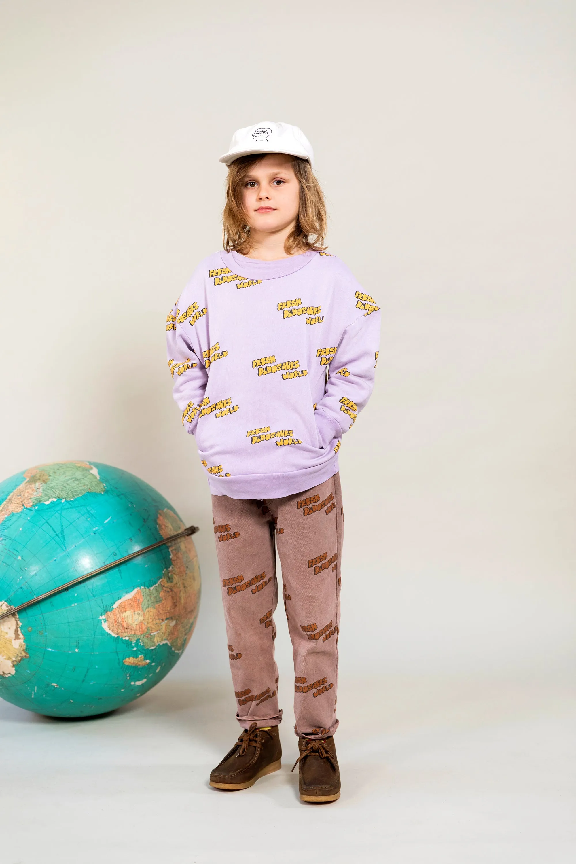 Fresh Dinosaurs Pocket Sweatshirt