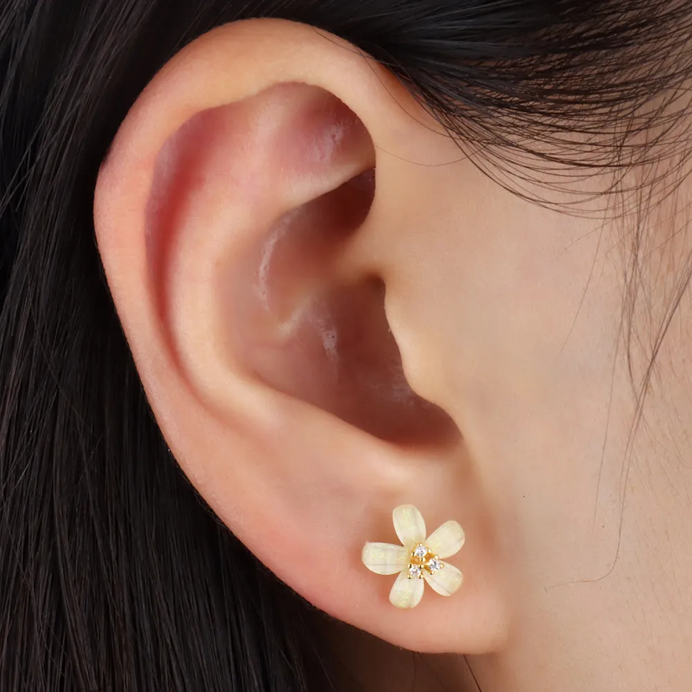 Fresh Flower Studs