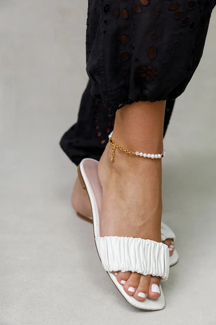 FRESH WATER PEARL ANKLETS