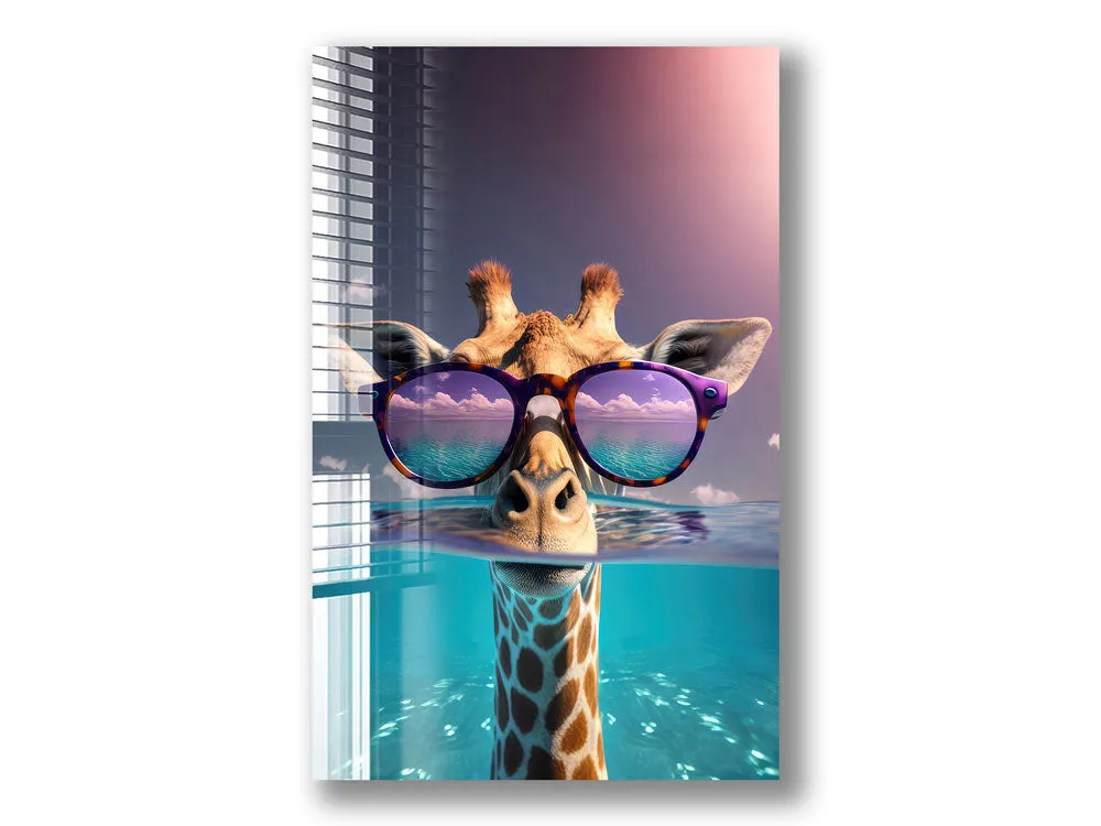 Giraffe on Holiday