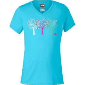 Girls' The North Face | Shady Tree Short Sleeve Tee | Turquoise Blue