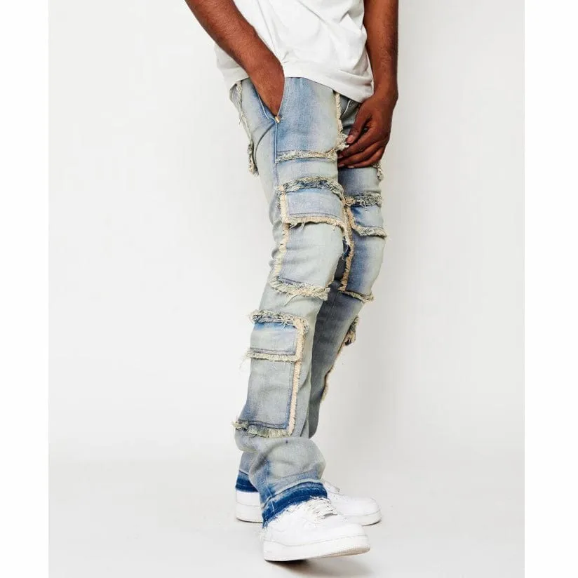 Golden Denim The Patchwork Denim (Mykonos) GDSMQS122-21