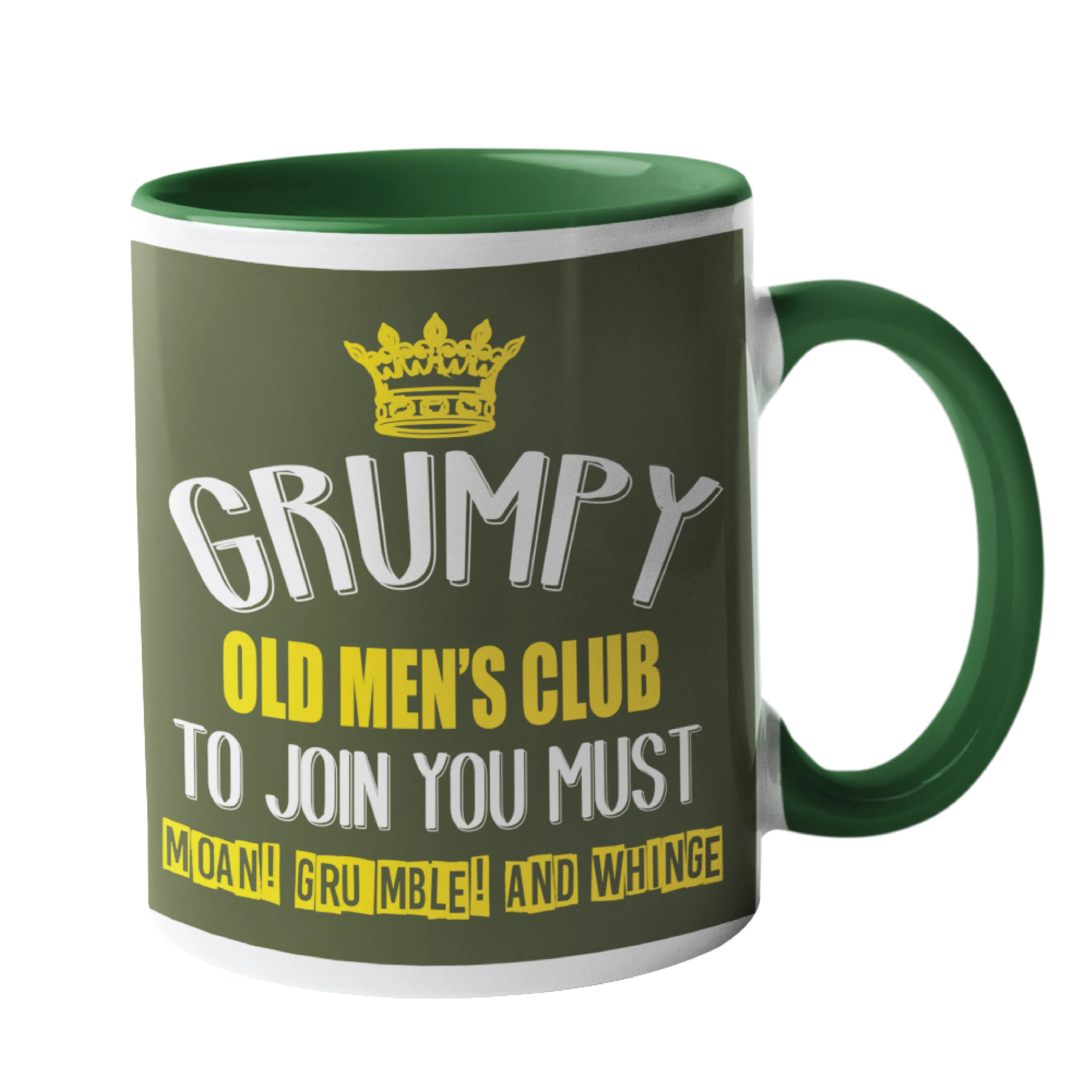 Grumpy Old Men's Club Humour Mug