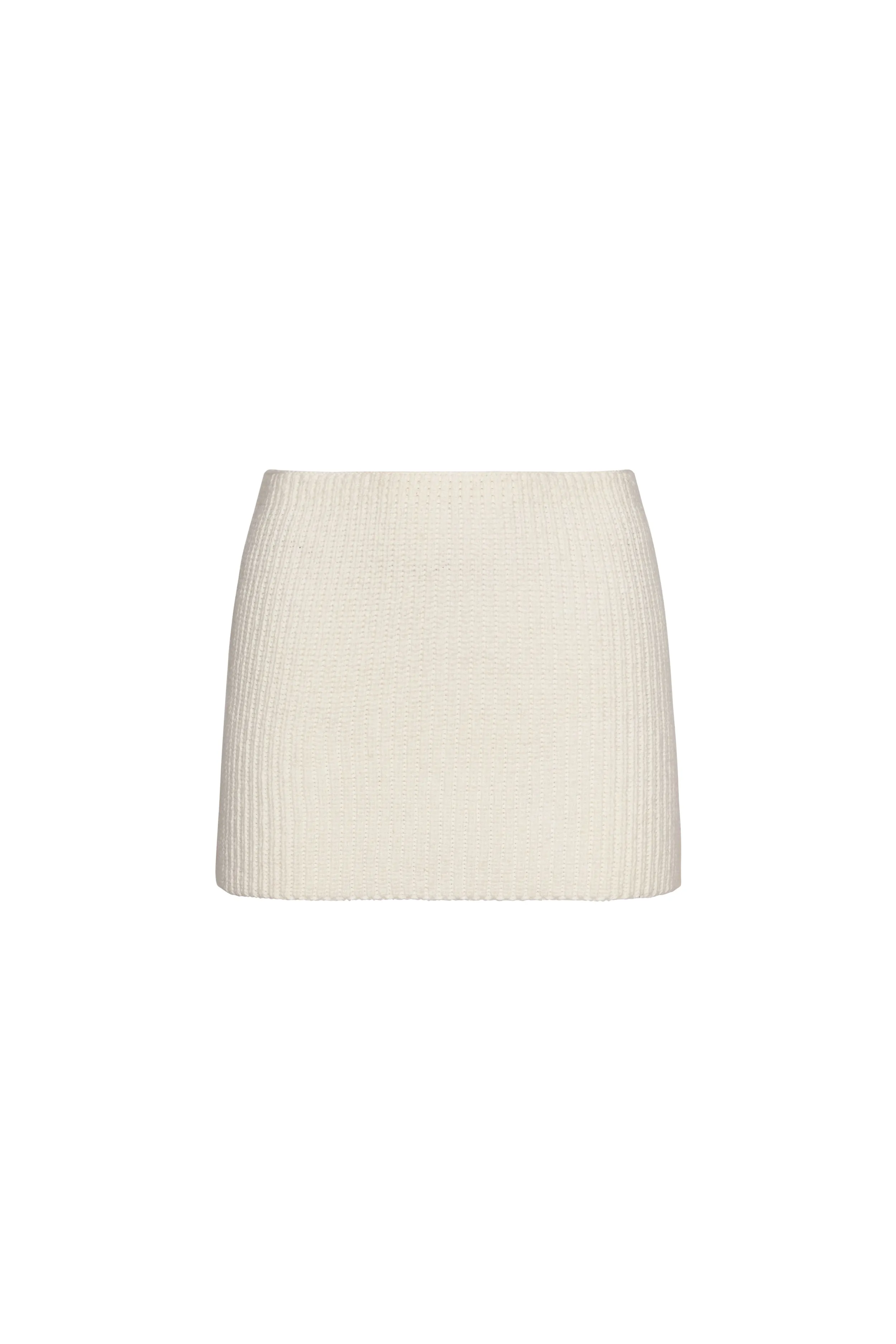 Guizio X Champion Rib Knit Mini Skirt