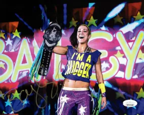 Highspots - Bayley "NXT Champion Entrance" Hand Signed 8x10 *inc COA*