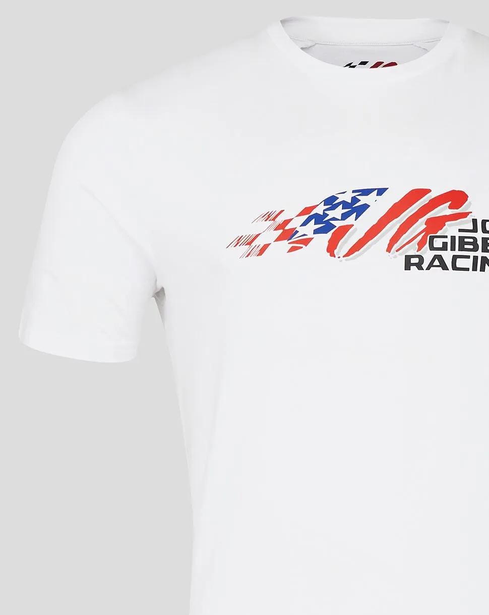 Joe Gibbs Racing Lifestyle USA T-Shirt - White