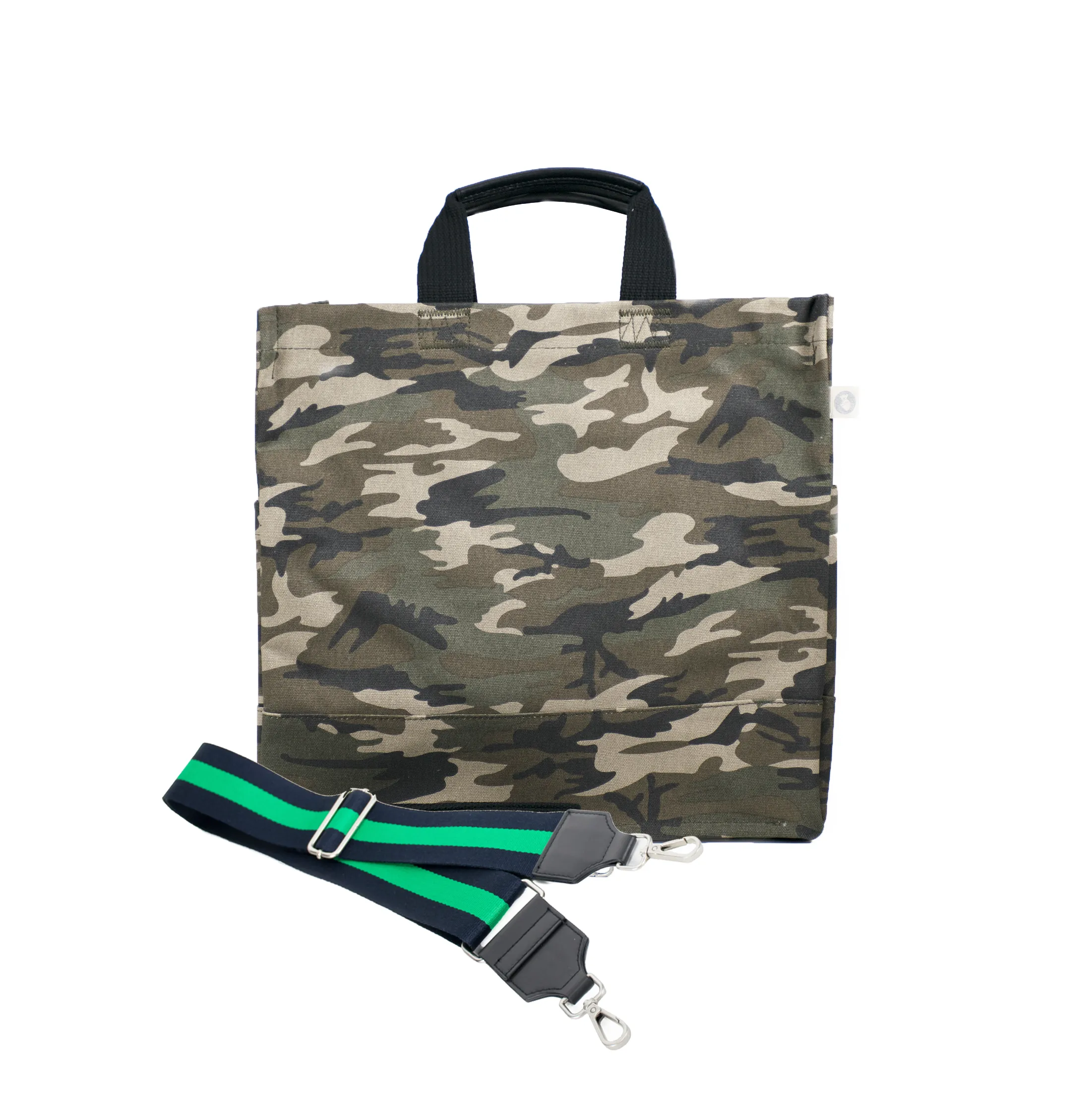 Luxe North-South Bag: Camouflage