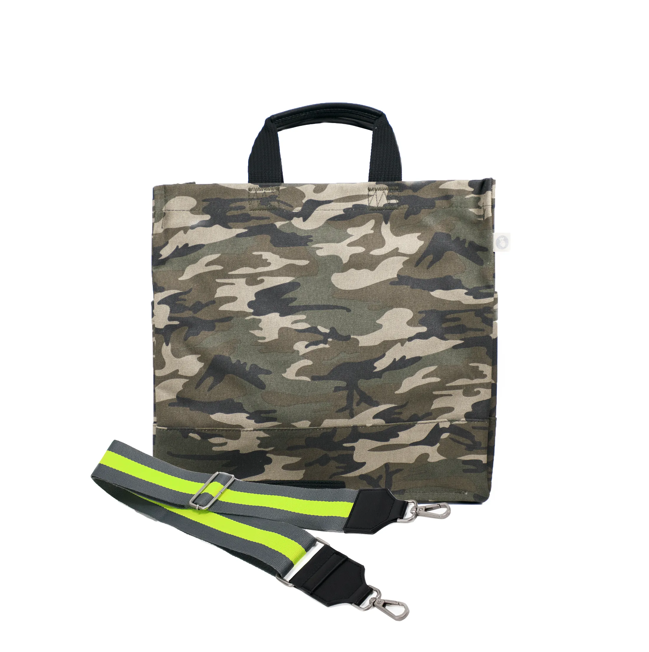 Luxe North-South Bag: Camouflage