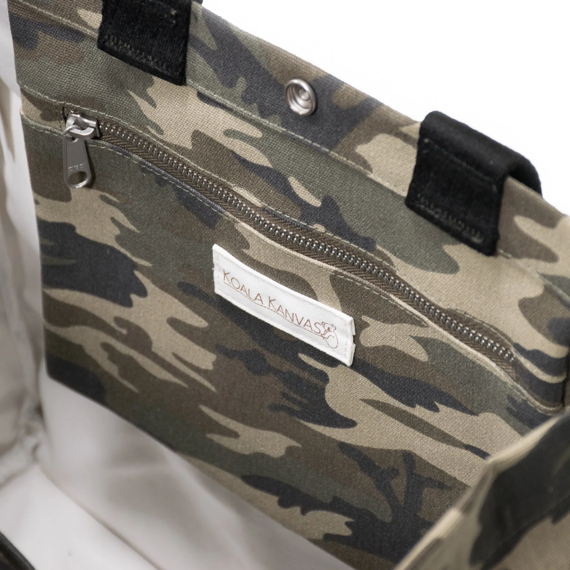 Luxe North-South Bag: Camouflage