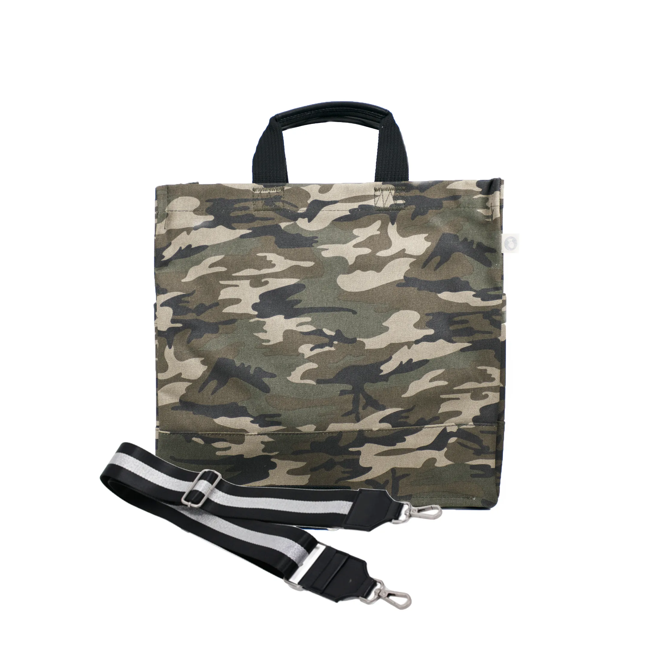 Luxe North-South Bag: Camouflage