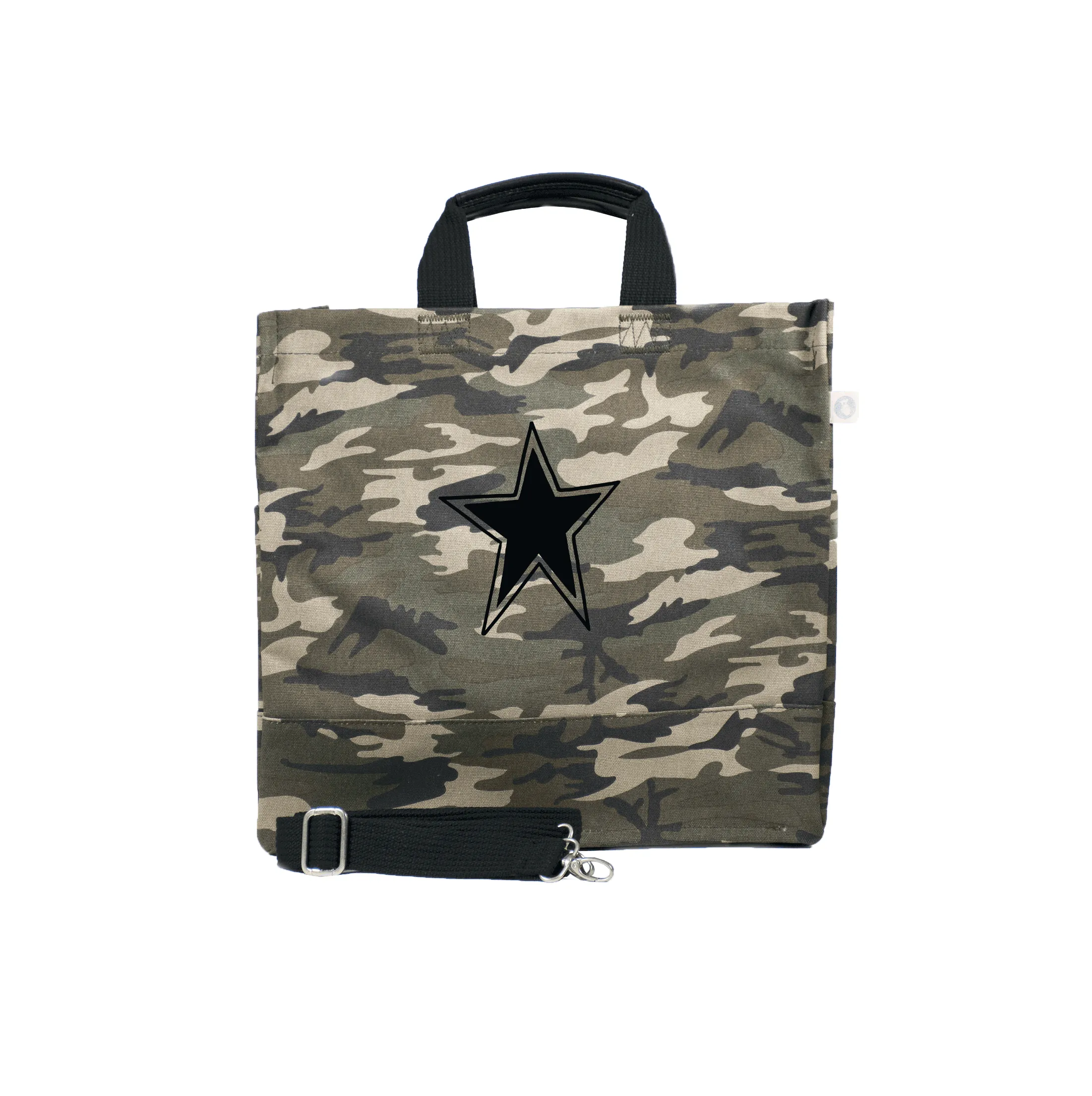 Luxe North-South Bag: Camouflage