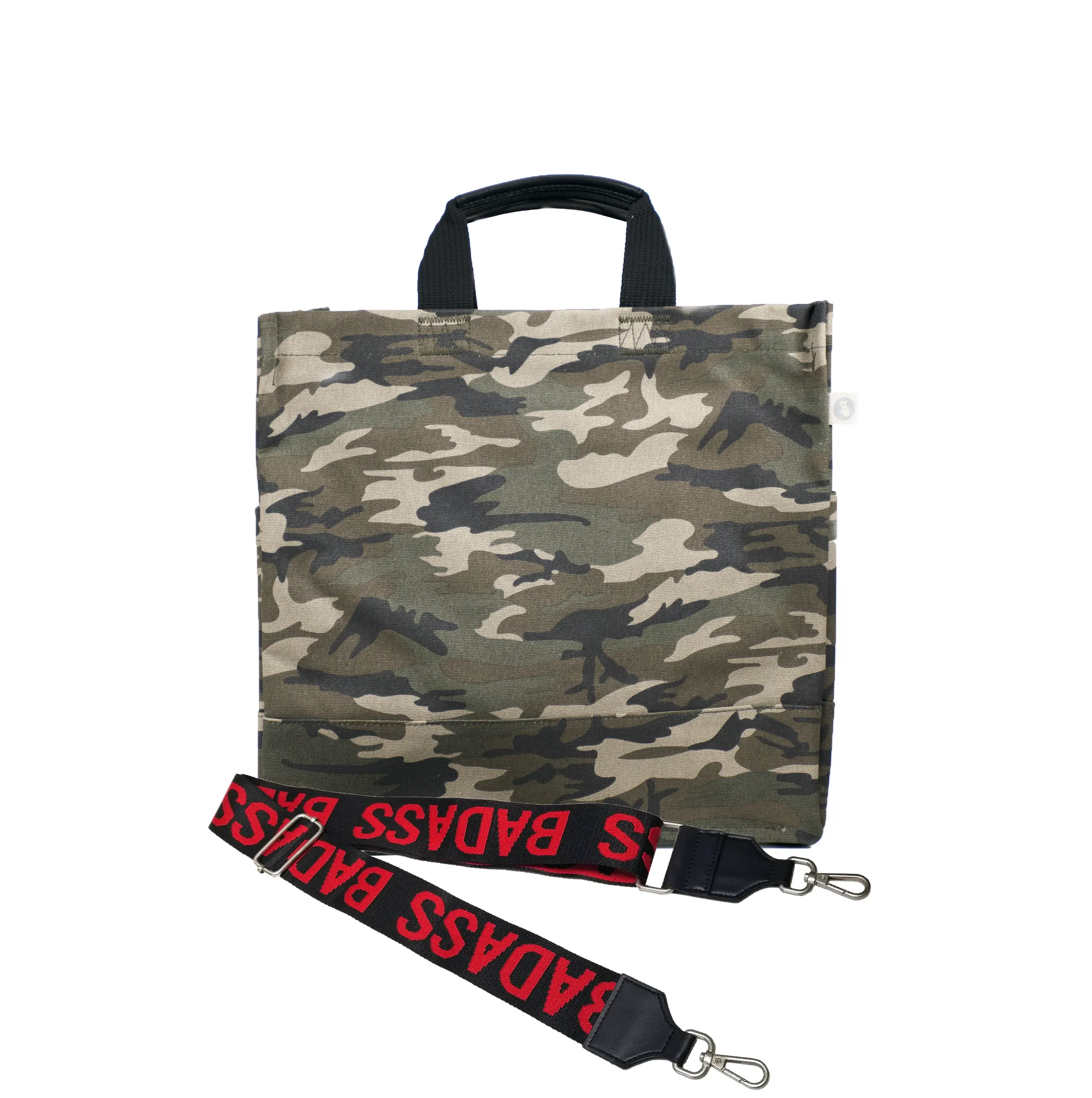 Luxe North-South Bag: Camouflage