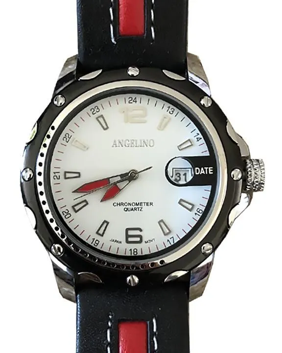 Men's Fashion Watch EP White- Mens - Fashion - Accessories