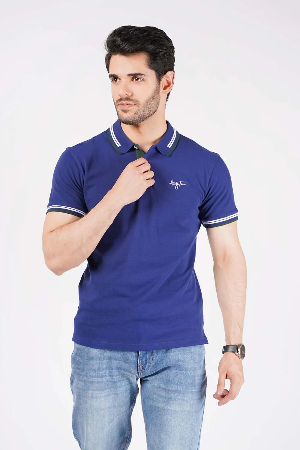 Men's Short Sleeves Fashion Polo