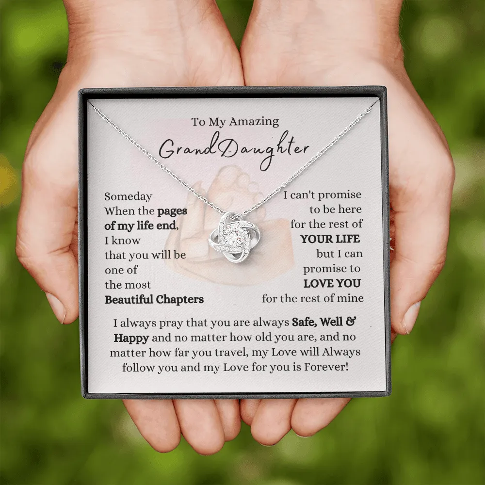 My Grand Daughter - Love You Forever - Limited Quantity Design