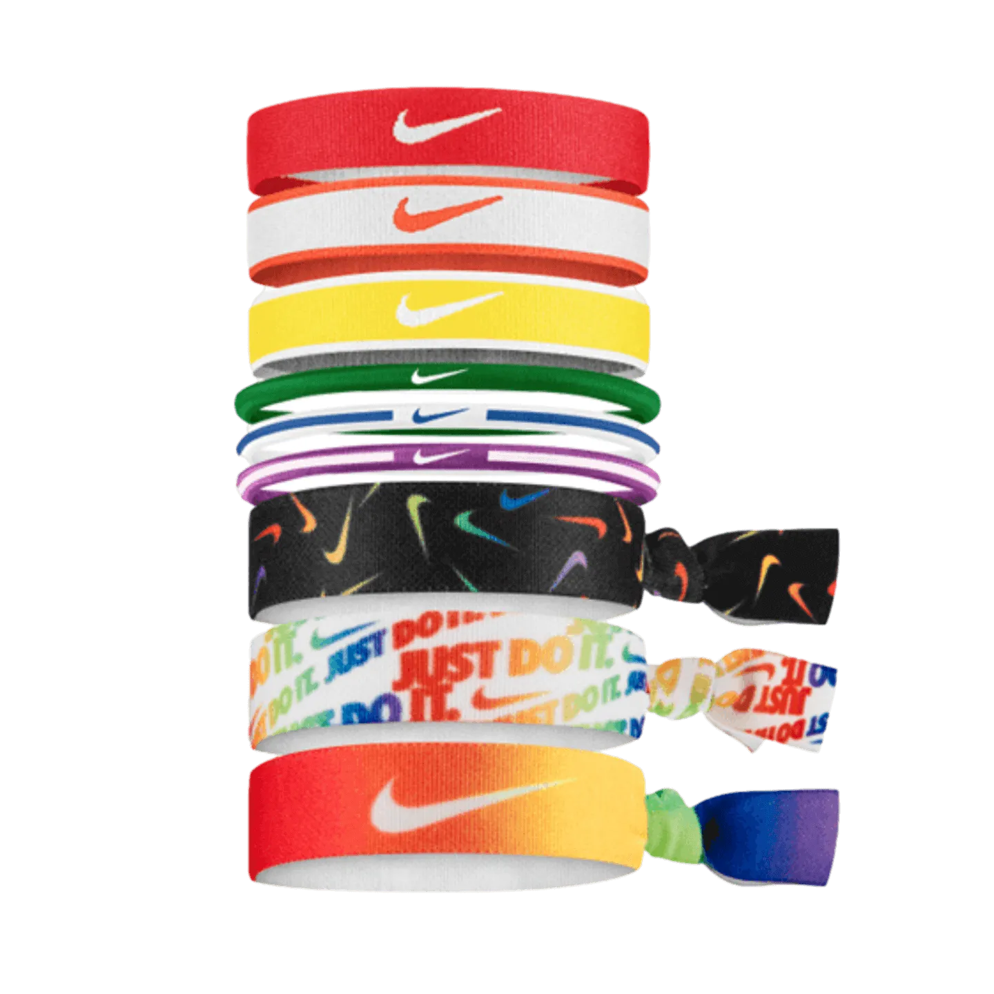 Nike Mixed Hairbands (9 Pack)