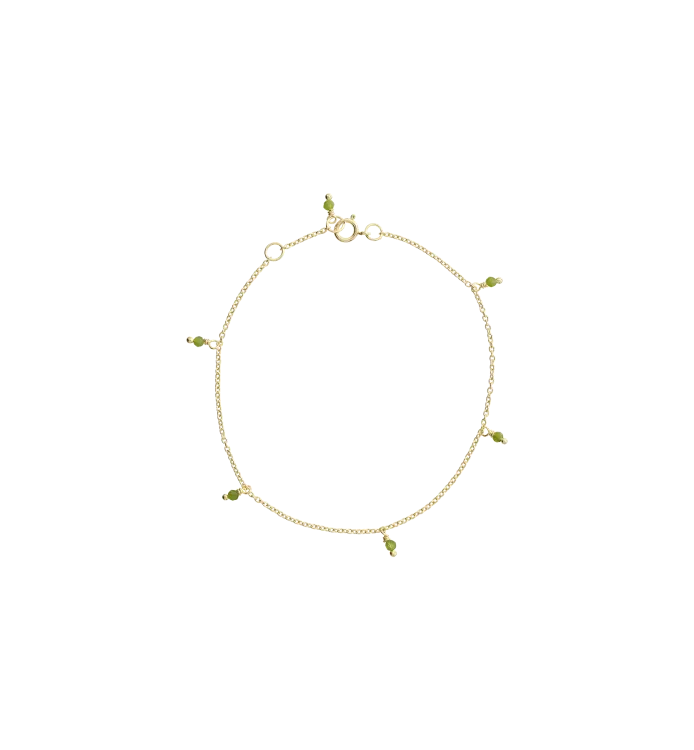 Nova Sage Bracelet 14K