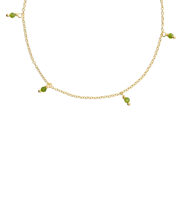 Nova Sage Bracelet 14K