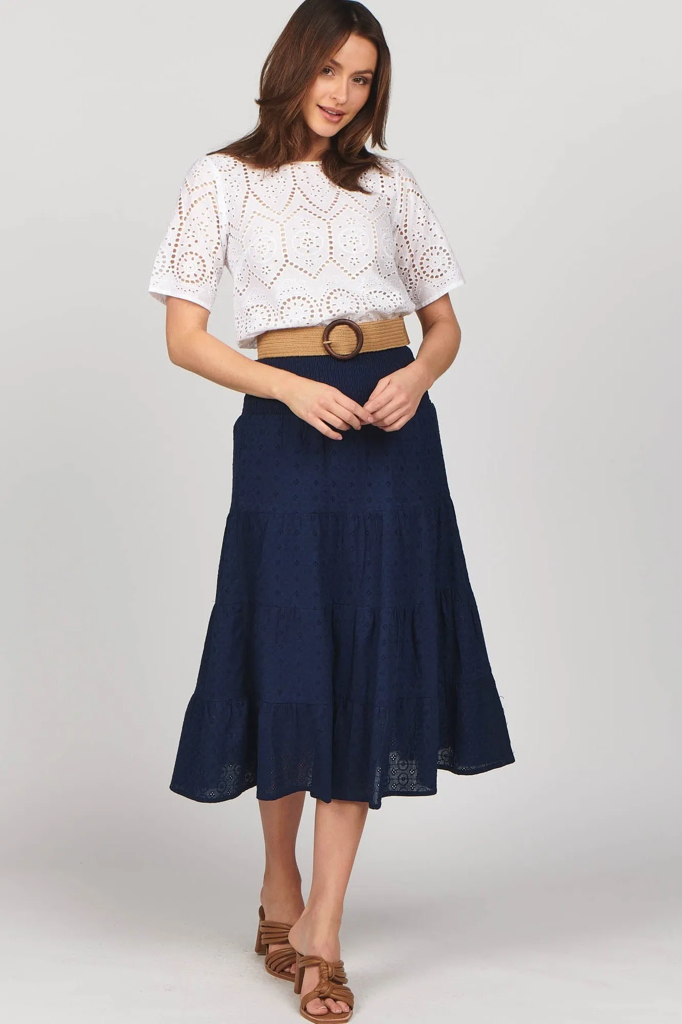 Nova Skirt French Navy