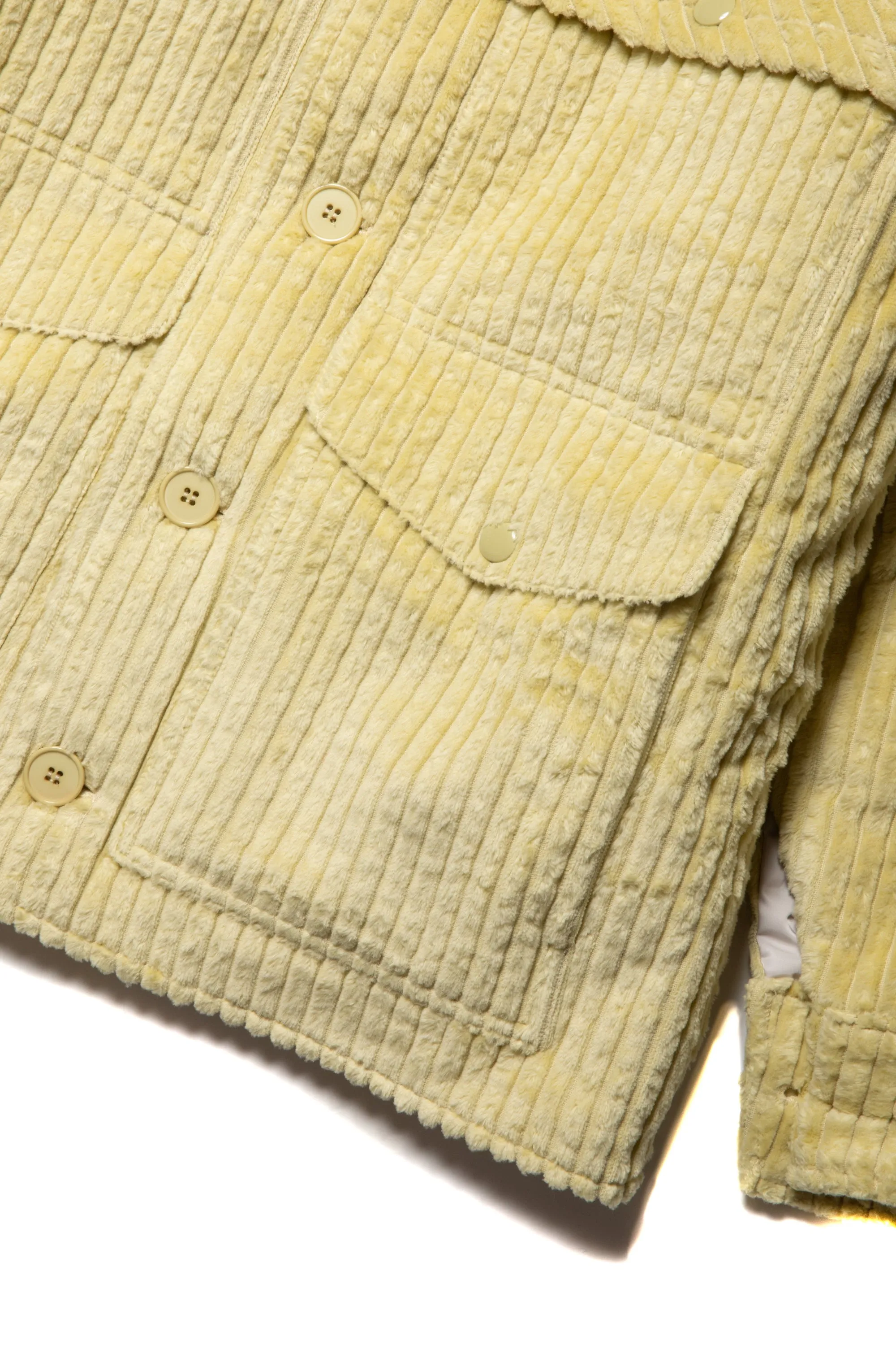 OLD ENGLISH LOGO CORDUROY JACKET LIME