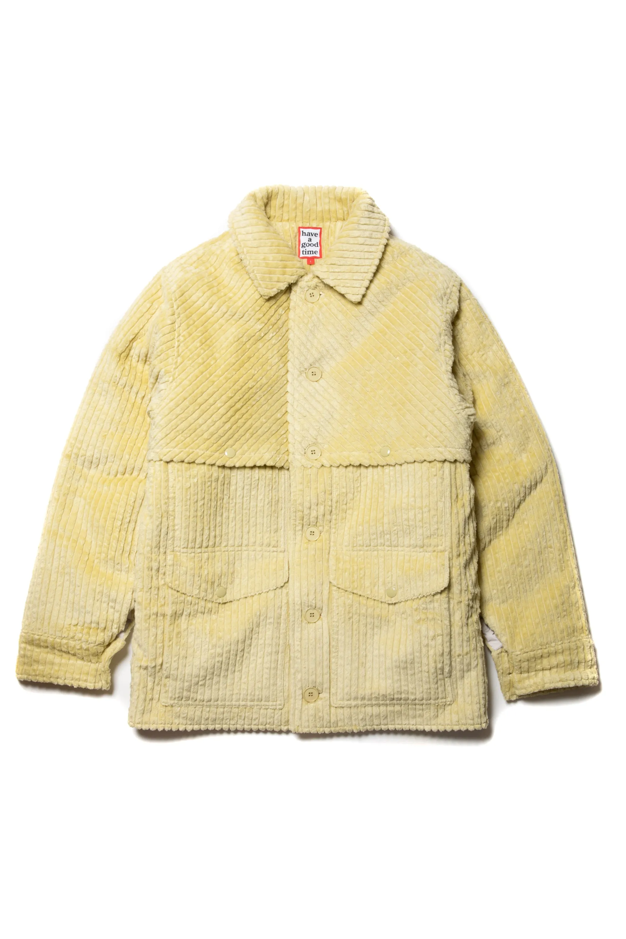 OLD ENGLISH LOGO CORDUROY JACKET LIME